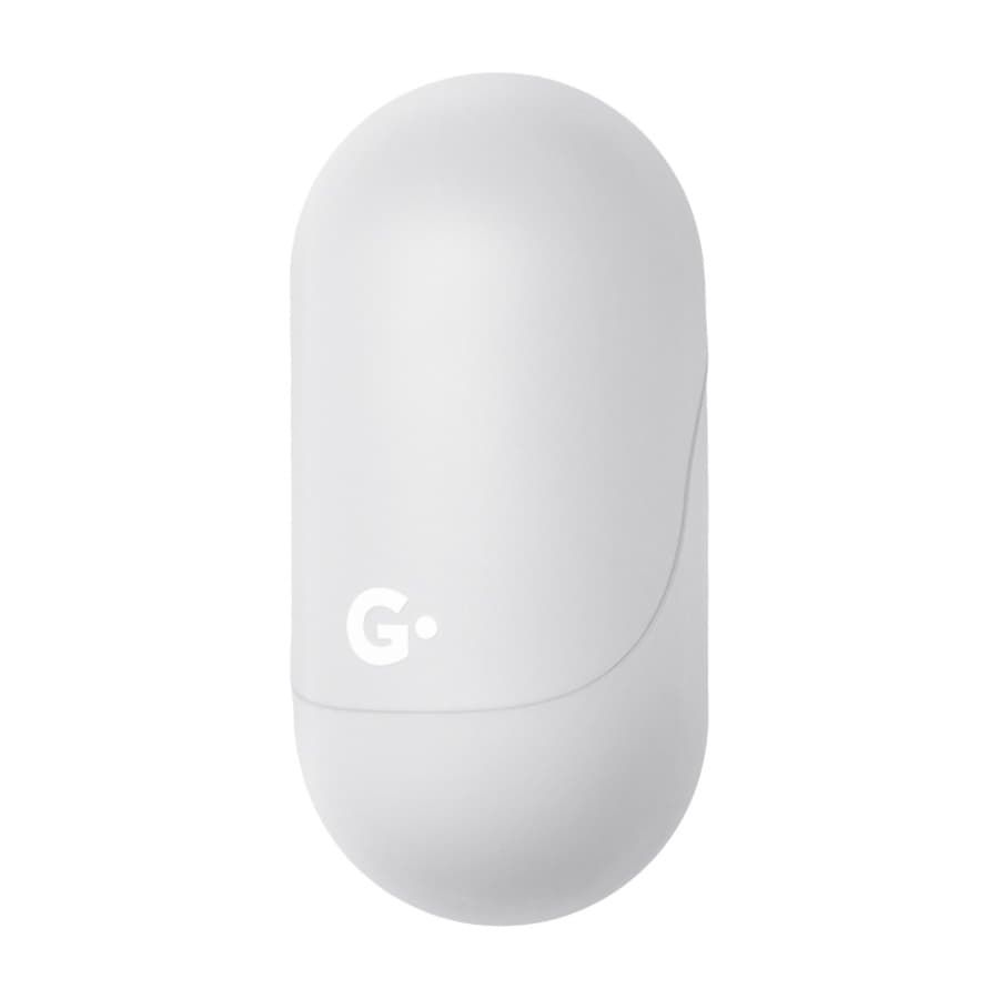 Наушники беспроводные GEOZON WAVE с зарядным боксом покрытие soft touch белые - фото 4
