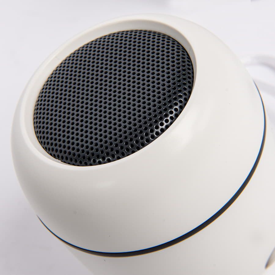 Портативная mini Bluetooth-колонка Sound Burger Bang черный белый - фото 7