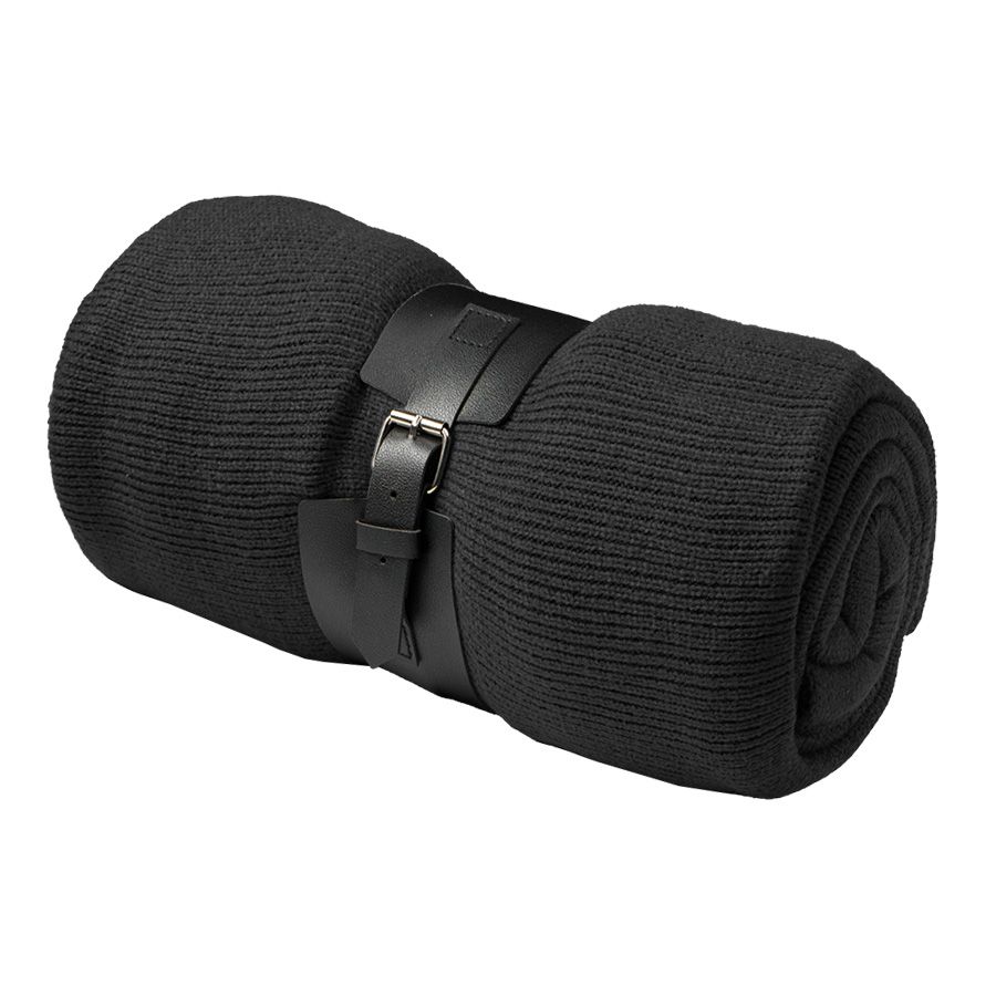 Плед "Belt"; т.синий; 130 х 180 см; 100% акрил, с поясом - фото 7