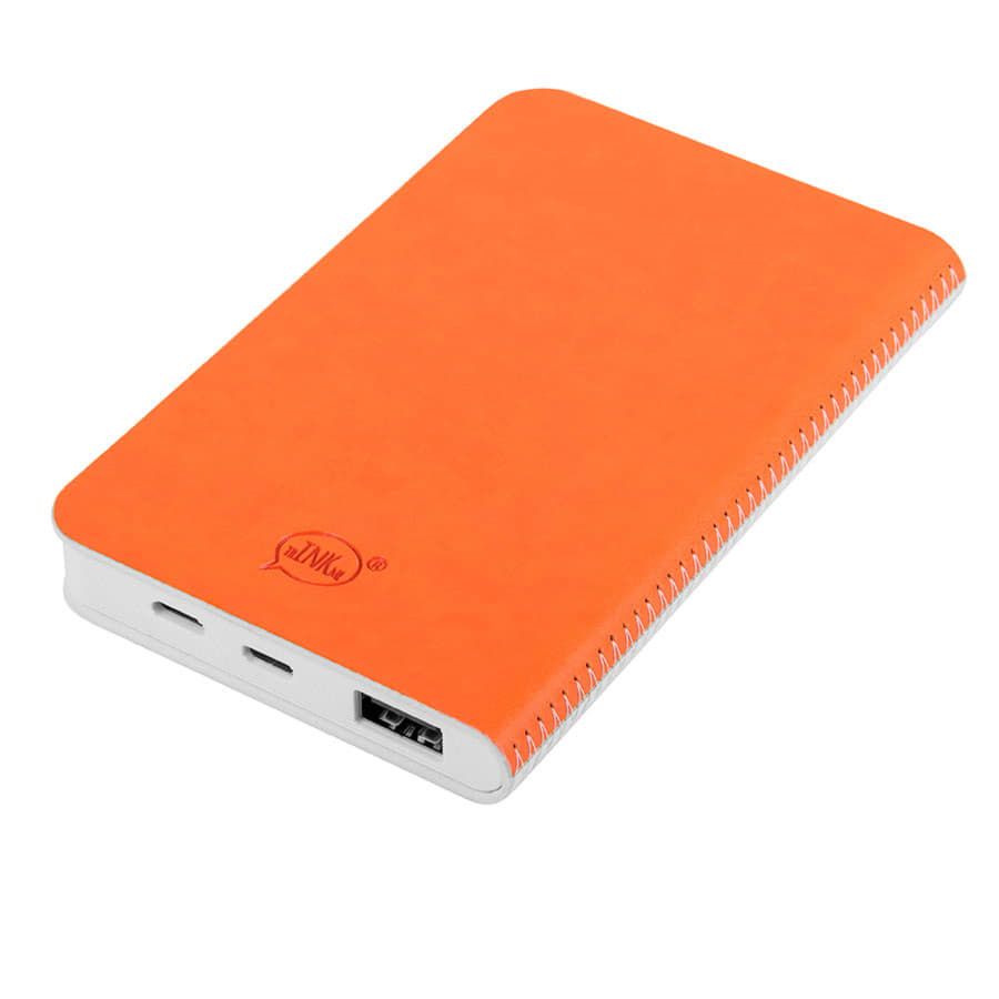 Универсальный аккумулятор Franki 5000mAh белый с черным 7,5х12,1х1,1см - фото 2