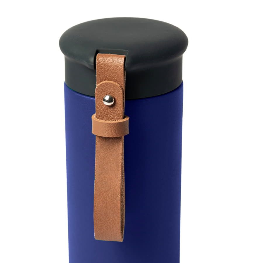 Термос вакуумный STRIPE, 450 мл, красный, черный - фото 13