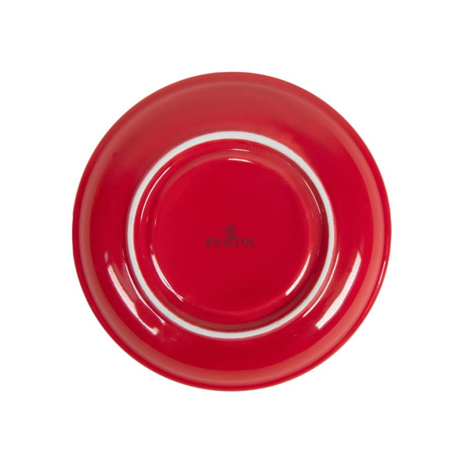 Чайная/кофейная пара CAPPUCCINO, ярко-красный - фото 3