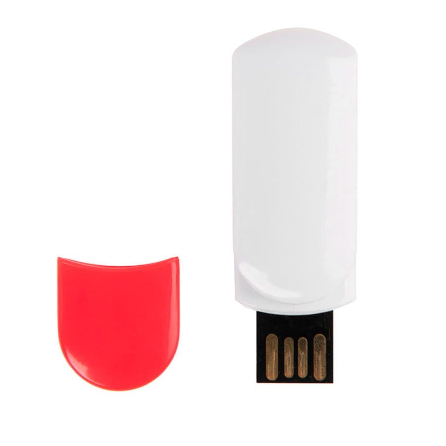 USB flash-карта Alma 8Гб белый красный - фото 4