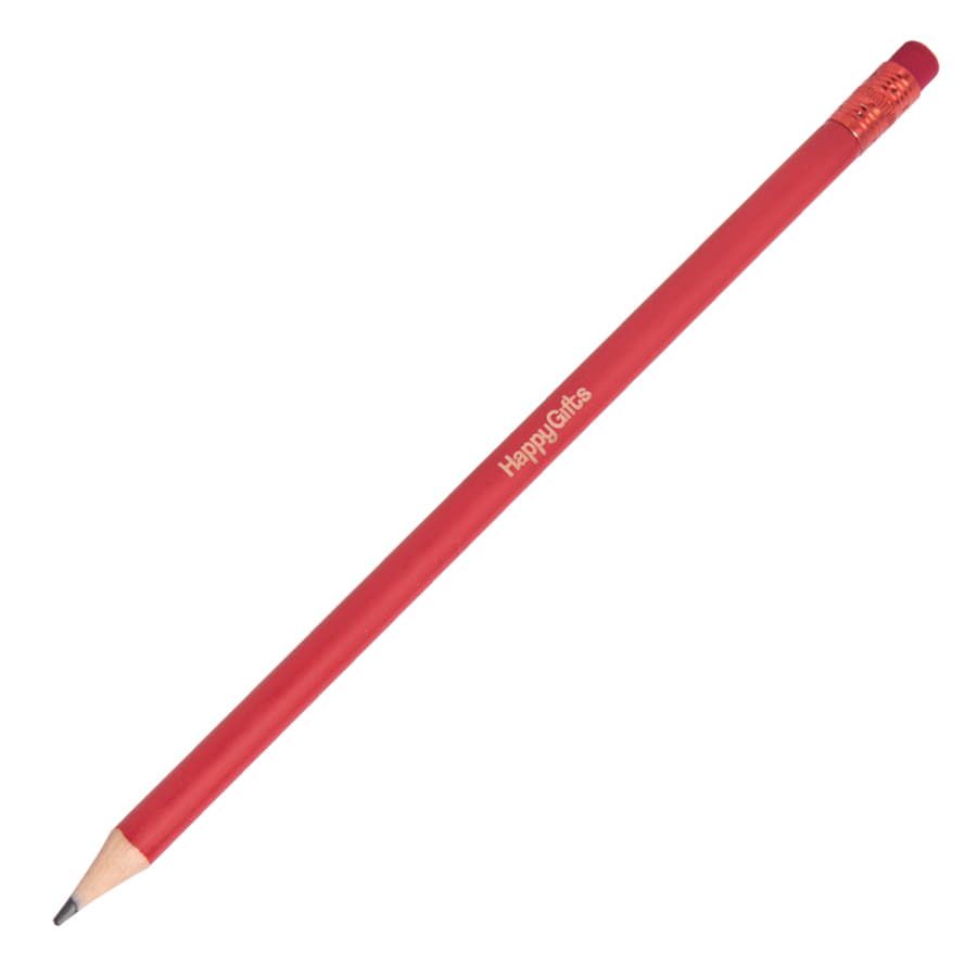 Карандаш чернографитный трехгранный TRINITY красный 19 cm - фото 6