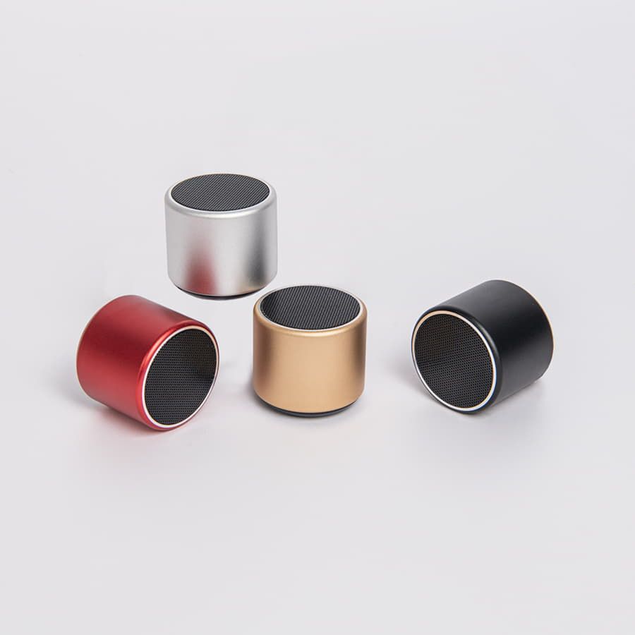 Портативная mini Bluetooth-колонка Sound Burger Roll золото красный - фото 7