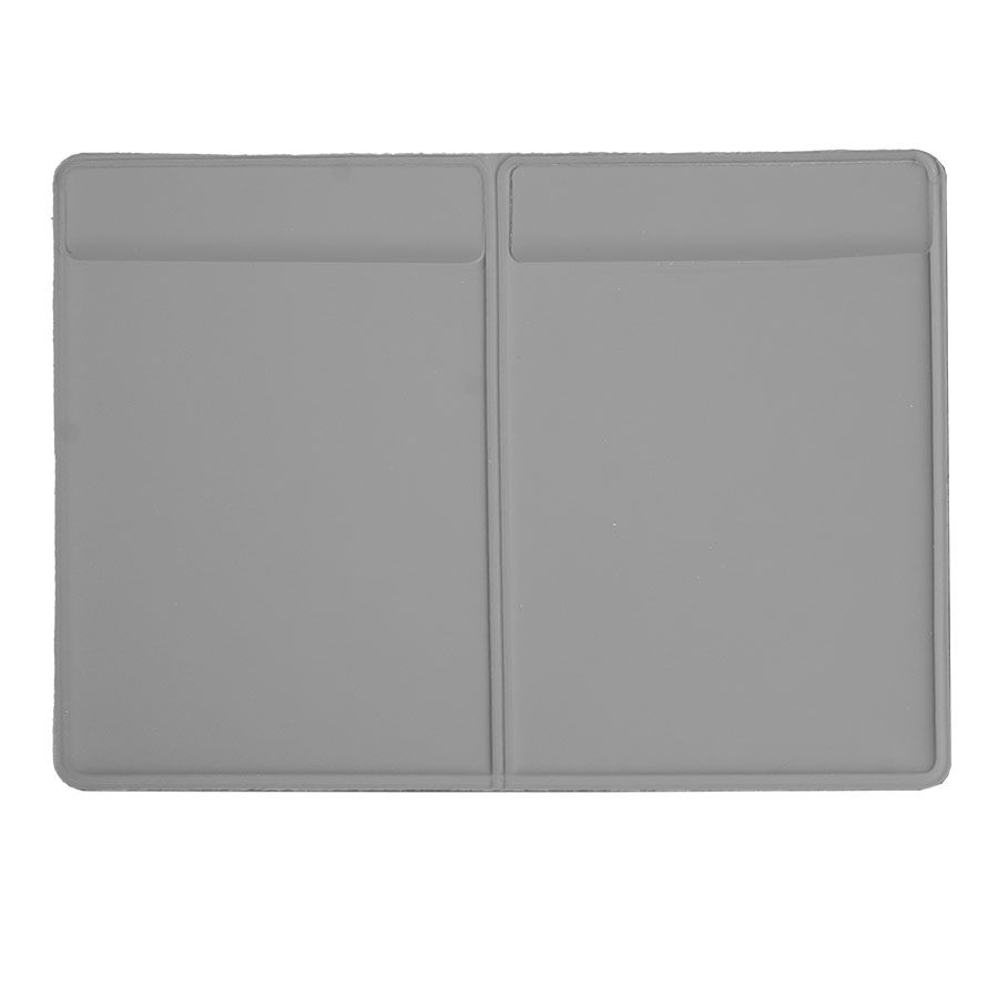 Чехол для автодокументов Simply черный 9.3 х 12.8 см PU красный - фото 9