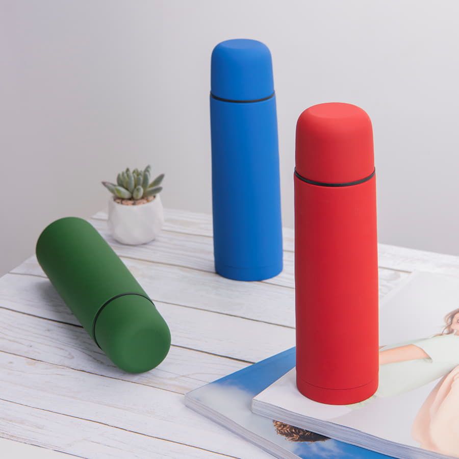 Термос SOFT, 500 мл, красный - фото 9