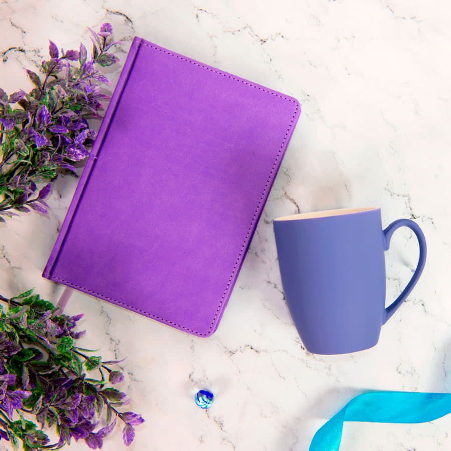 Кружка SWEET с прорезиненным покрытием розовый - фото 12