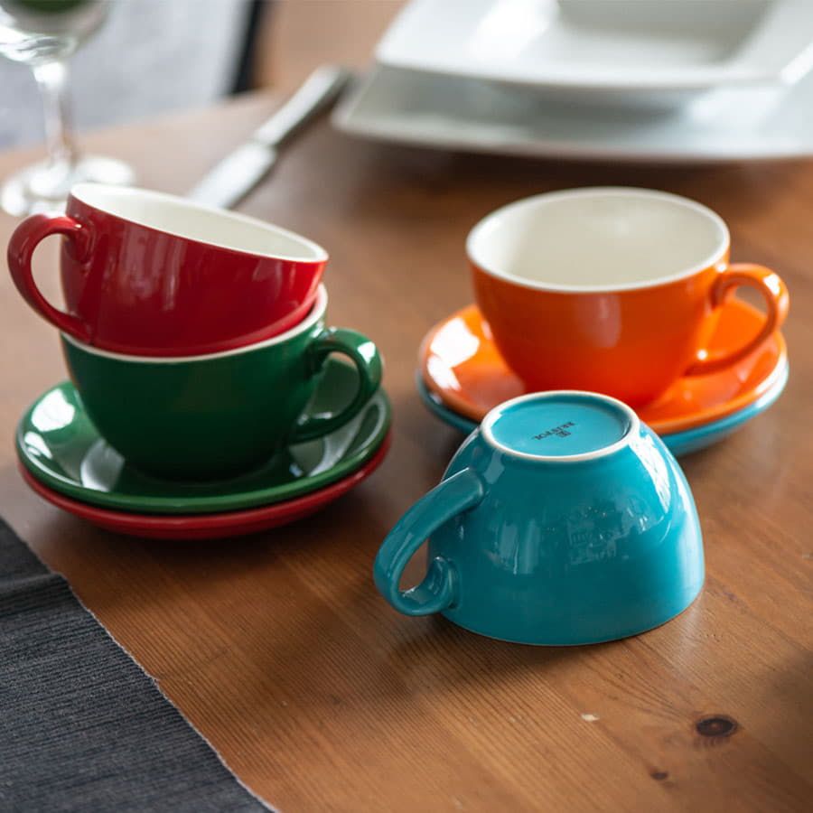 Чайная/кофейная пара CAPPUCCINO, зеленый - фото 14