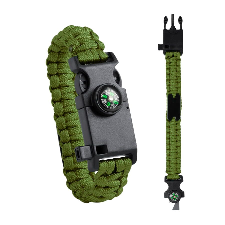 Походный браслет многофункциональный KUPRA зеленый - фото 3