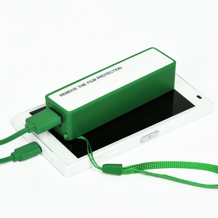 Универсальное зарядное устройство Keox 2000mAh зеленый - фото 3
