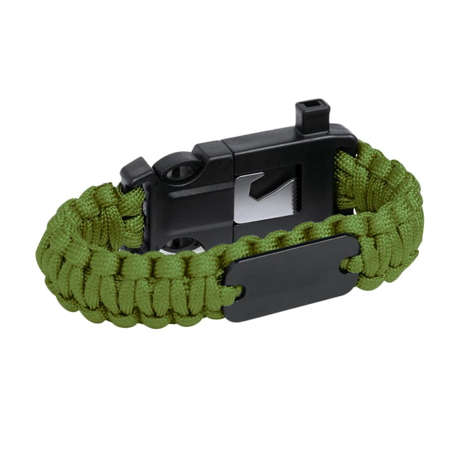 Походный браслет многофункциональный KUPRA зеленый - фото 4