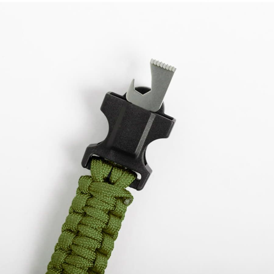 Походный браслет многофункциональный KUPRA зеленый - фото 6