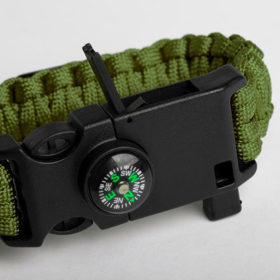 Походный браслет многофункциональный KUPRA зеленый - фото 9