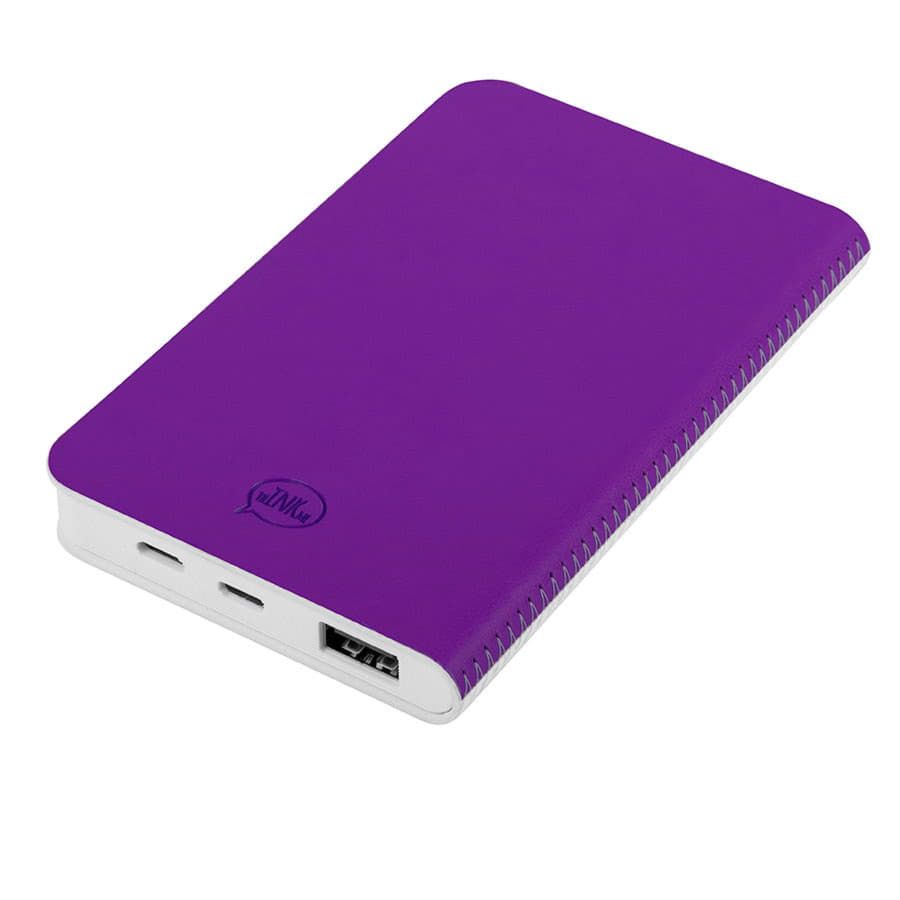 Универсальный аккумулятор Franki 5000mAh белый с черным 7,5х12,1х1,1см - фото 10