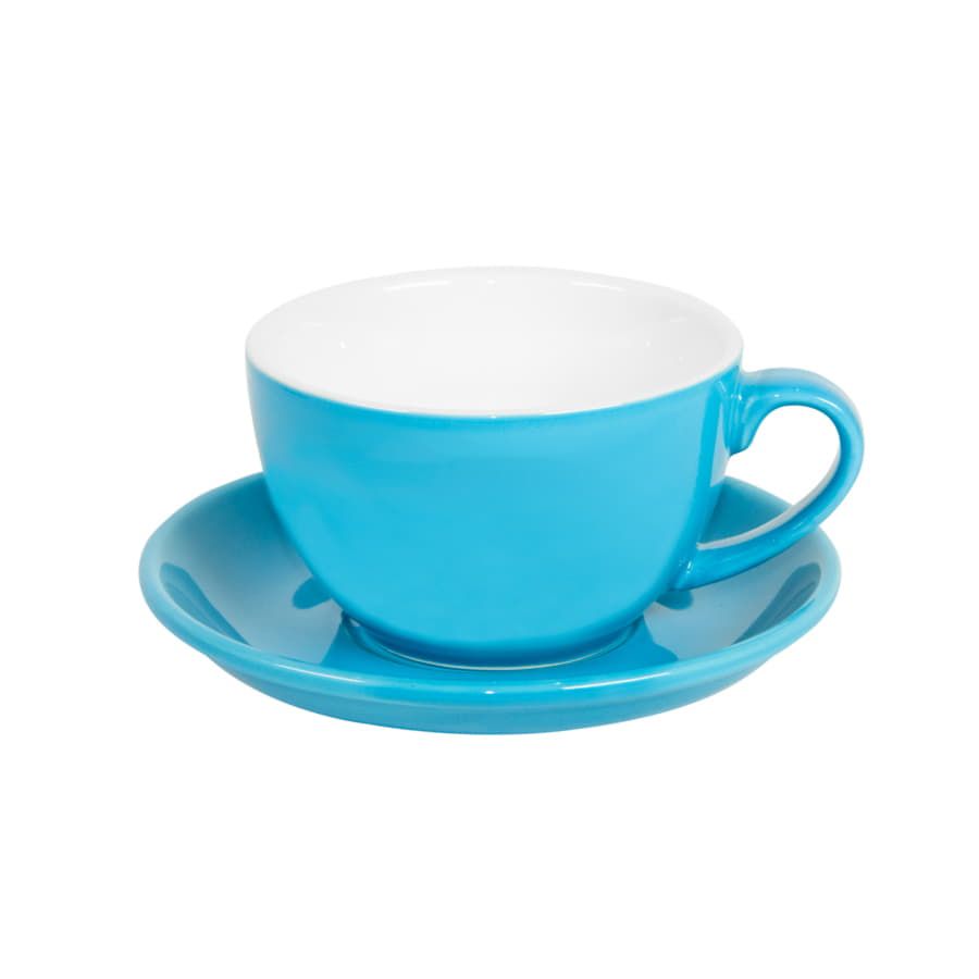 Набор подарочный COFFEE-MEET: бизнес-блокнот ручка чайная/кофейная пара коробка стружка голубой - фото 4