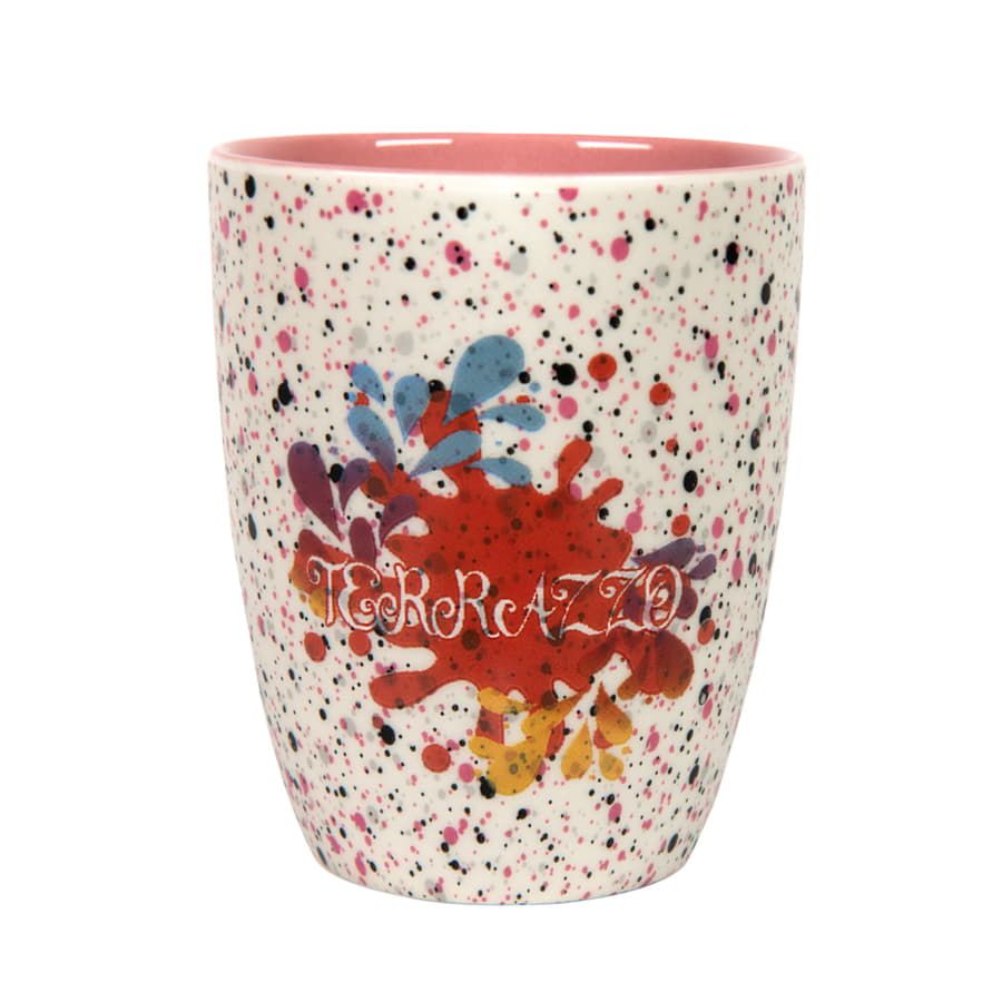 Кружка TERRAZZO, голубой, белый - фото 4