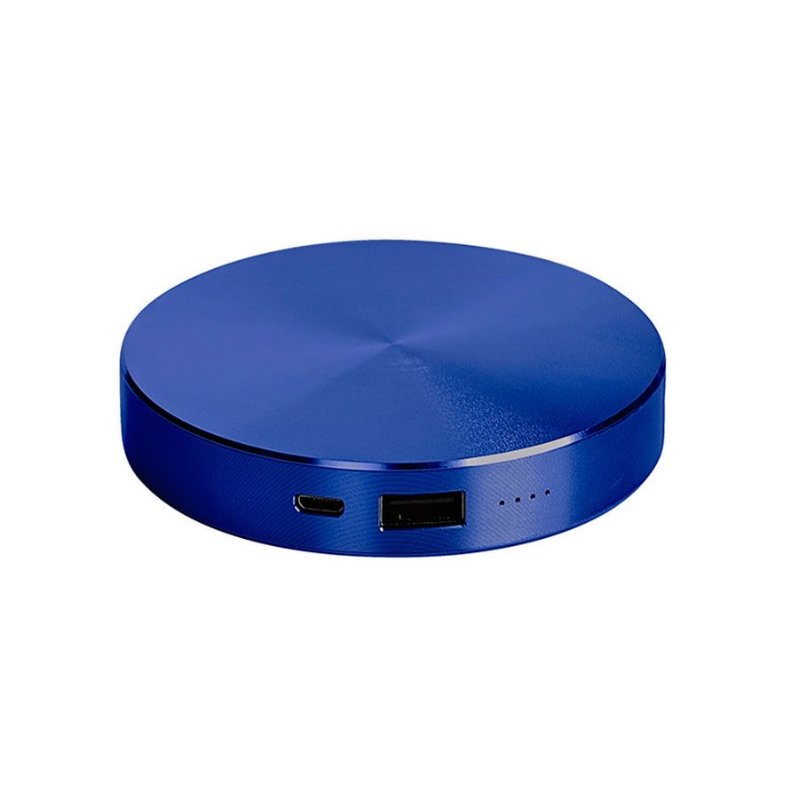 Универсальный аккумулятор UFO 6000mAh в подарочной коробке темно 8,6х1 - фото 2