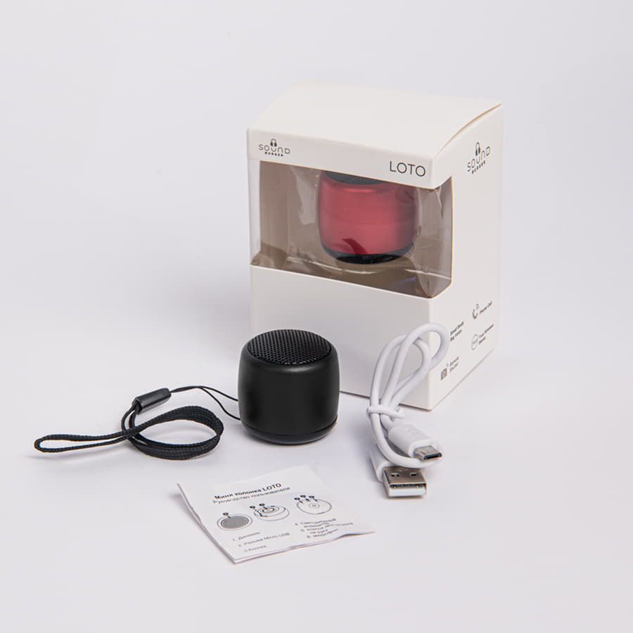 Портативная mini Bluetooth-колонка Sound Burger Loto золото синий - фото 12