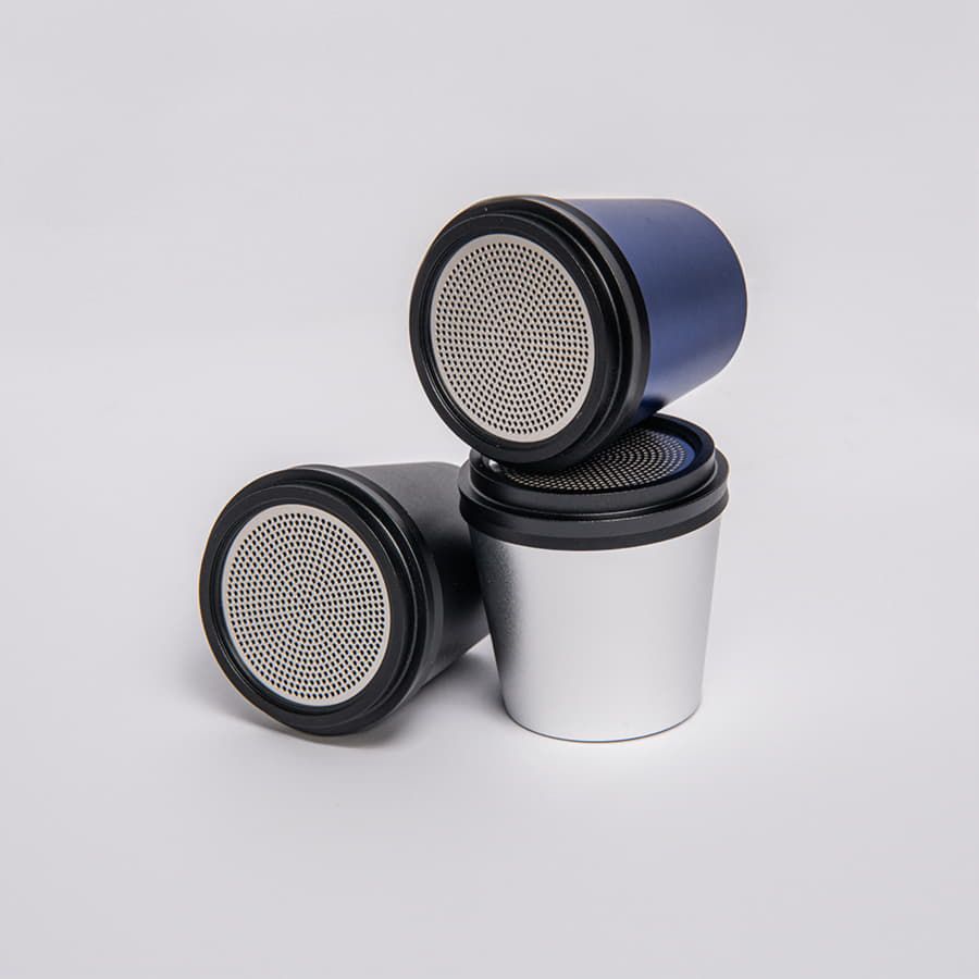 Портативная mini Bluetooth-колонка Sound Burger Coffee синий - фото 14