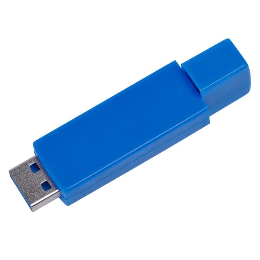 USB flash-карта Twist 8Гб синий - фото 3