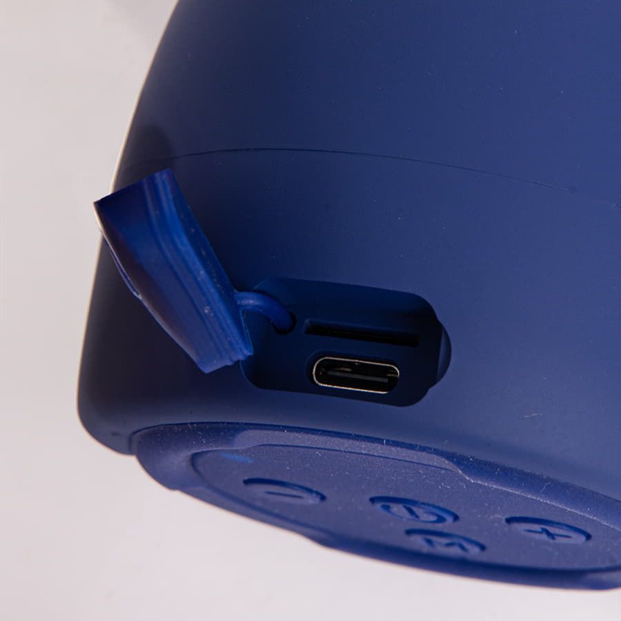 Портативная mini Bluetooth-колонка Sound Burger Aquasound черный синий - фото 5