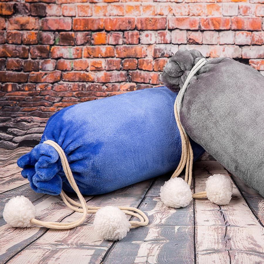 Плед GRADIENT в подарочном мешке, 130х150 см, полиэстер  280 гр/м2 - фото 7