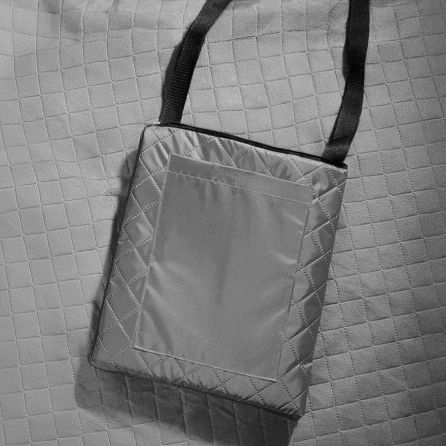 Плед для пикника "Rest"; чёрный; 115 х 140 см; двухсторонний материал флис 150 гр/м2+оксфорд  210 T - фото 11