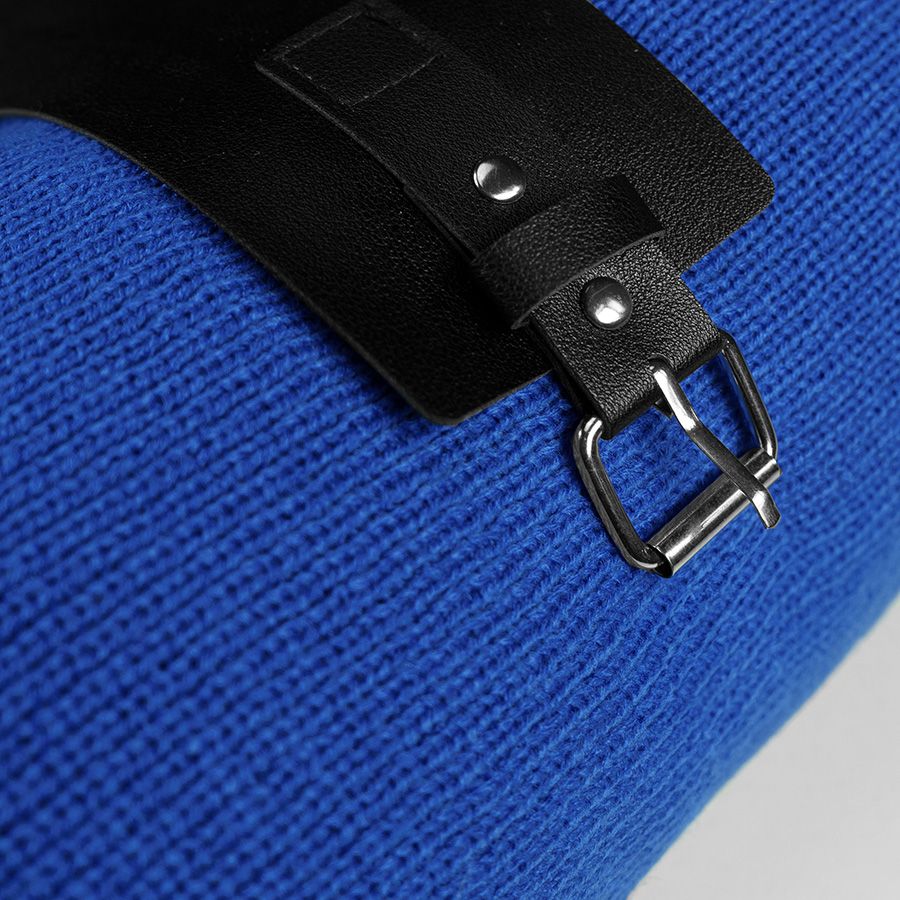 Плед  "Belt"; т.синий; 130 х 180 см; 100% акрил, с поясом - фото 4