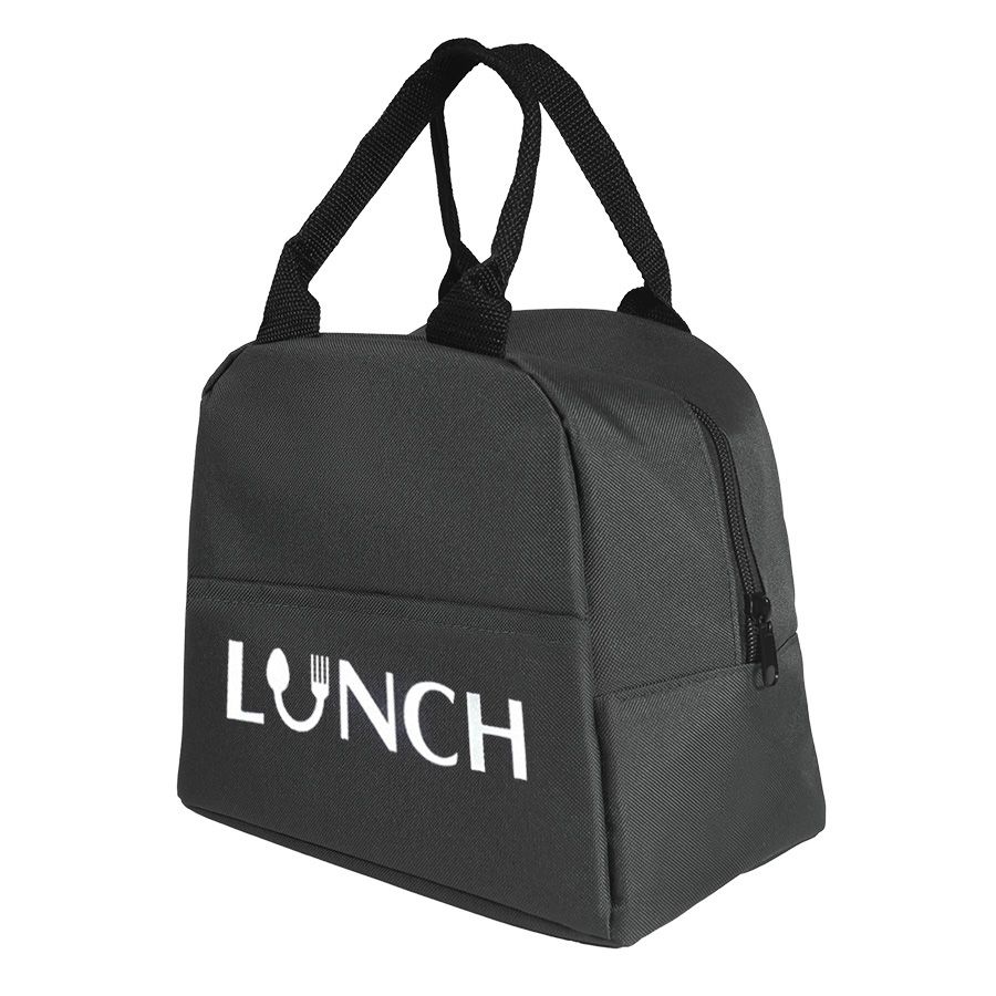 Термосумка LUNCH чёрный 25 x 21 x 17 см полиэстер 600D темно-синий - фото 11