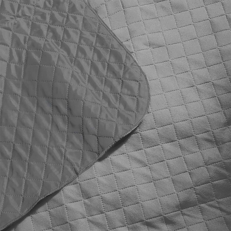 Плед для пикника "Rest"; чёрный; 115 х 140 см; двухсторонний материал флис 150 гр/м2+оксфорд 210 T - фото 12