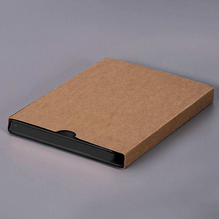 Ежедневник недатированный Solas, формат А5, с магнитом, оранжевый, кремовый блок в линейку, темно-синий - фото 14