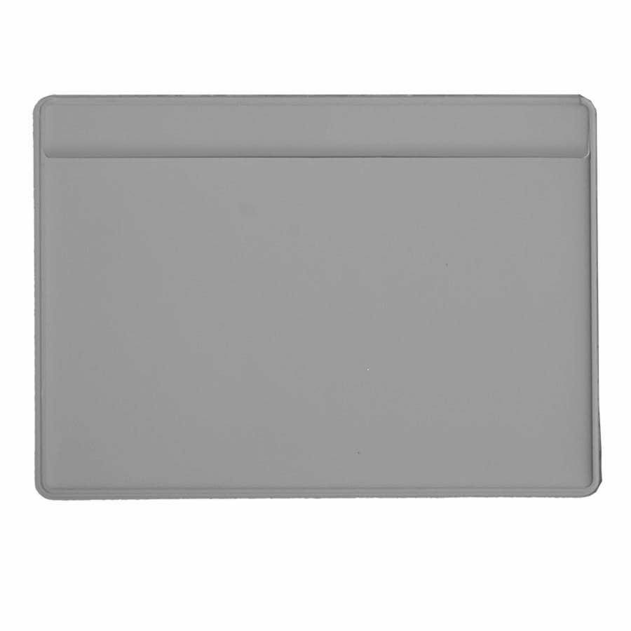 Чехол для автодокументов Simply черный 9.3 х 12.8 см PU серый - фото 2