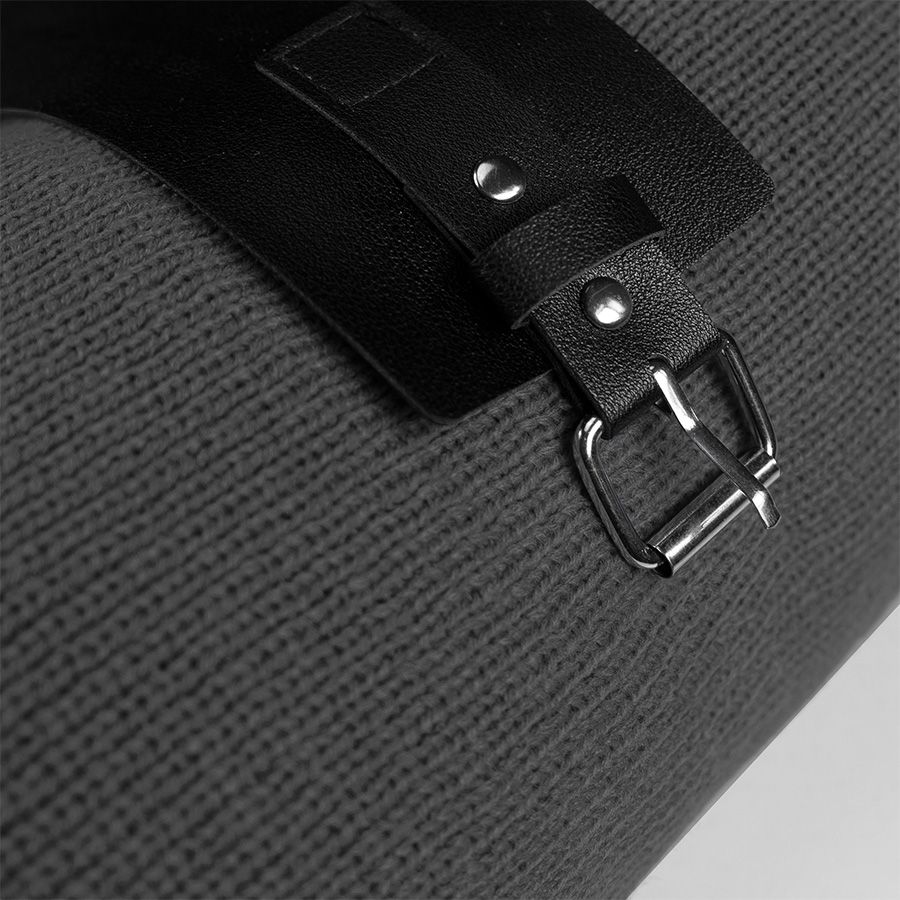 Плед  "Belt"; т.синий; 130 х 180 см; 100% акрил, с поясом - фото 4