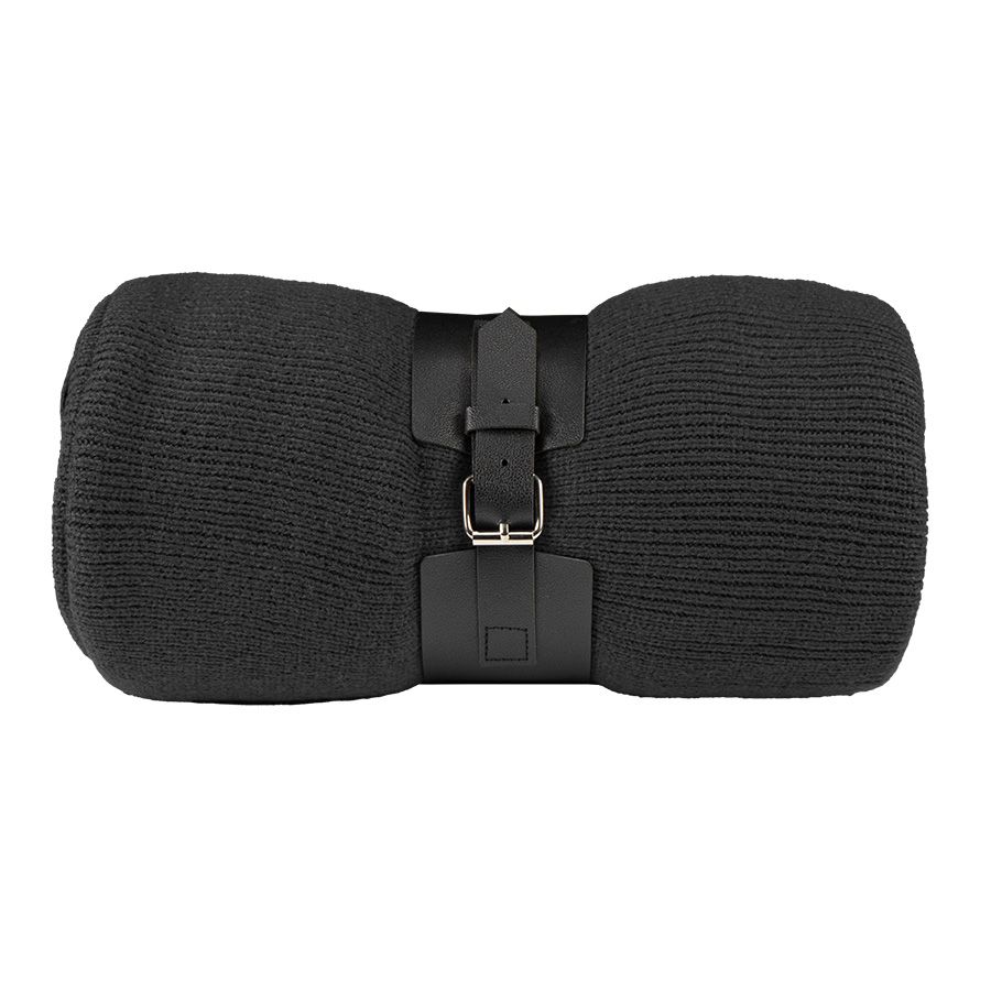 Плед  "Belt"; т.синий; 130 х 180 см; 100% акрил, с поясом - фото 6