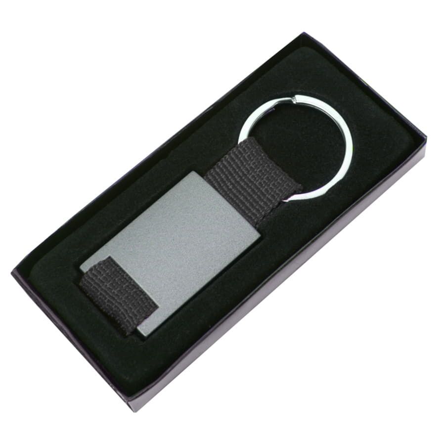 Брелок DARK JET; 2,8 x 6,2 x 0,6 см; черный металл серый - фото 6