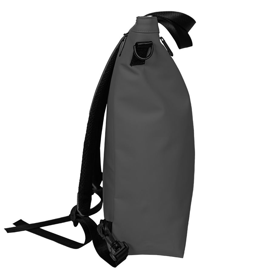 Рюкзак Shop т.синий 42 х 39 х 13 см 100% полиуретан серый - фото 5