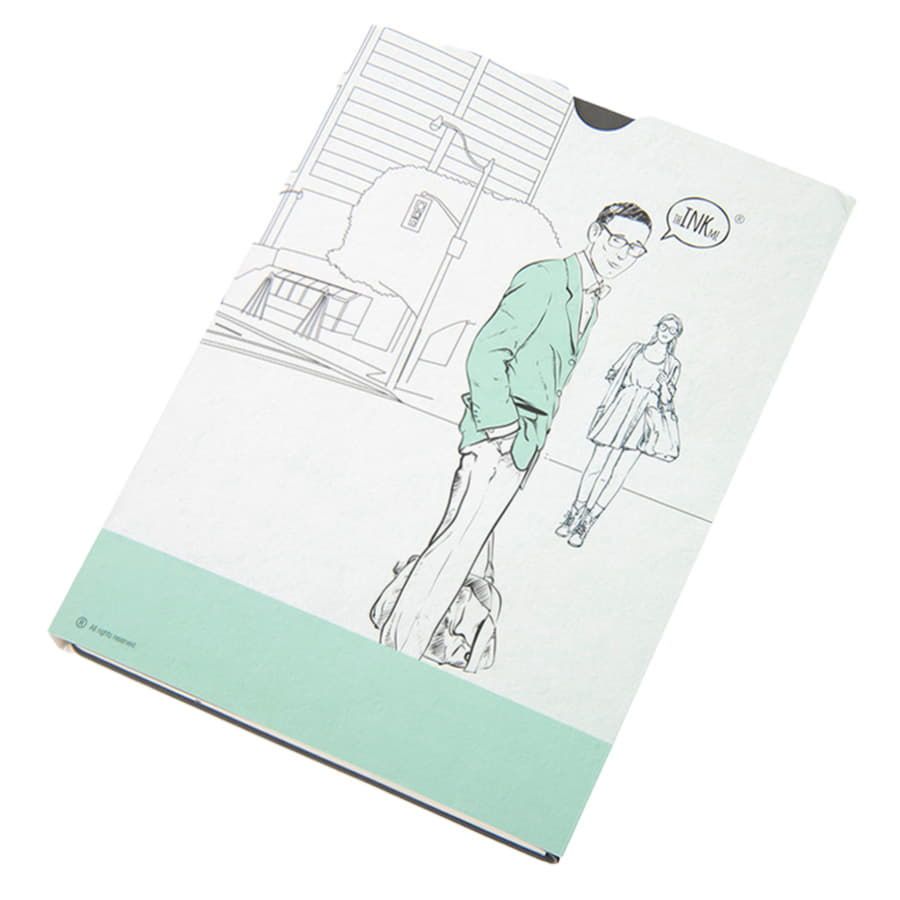 Бизнес-блокнот BIGGY формат B5 в клетку серый - фото 5