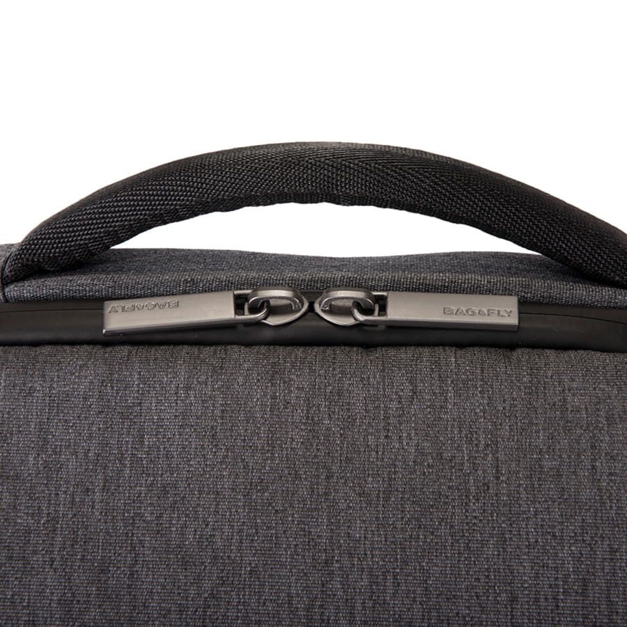 Рюкзак GRAN c RFID защитой темно-серый черный - фото 6