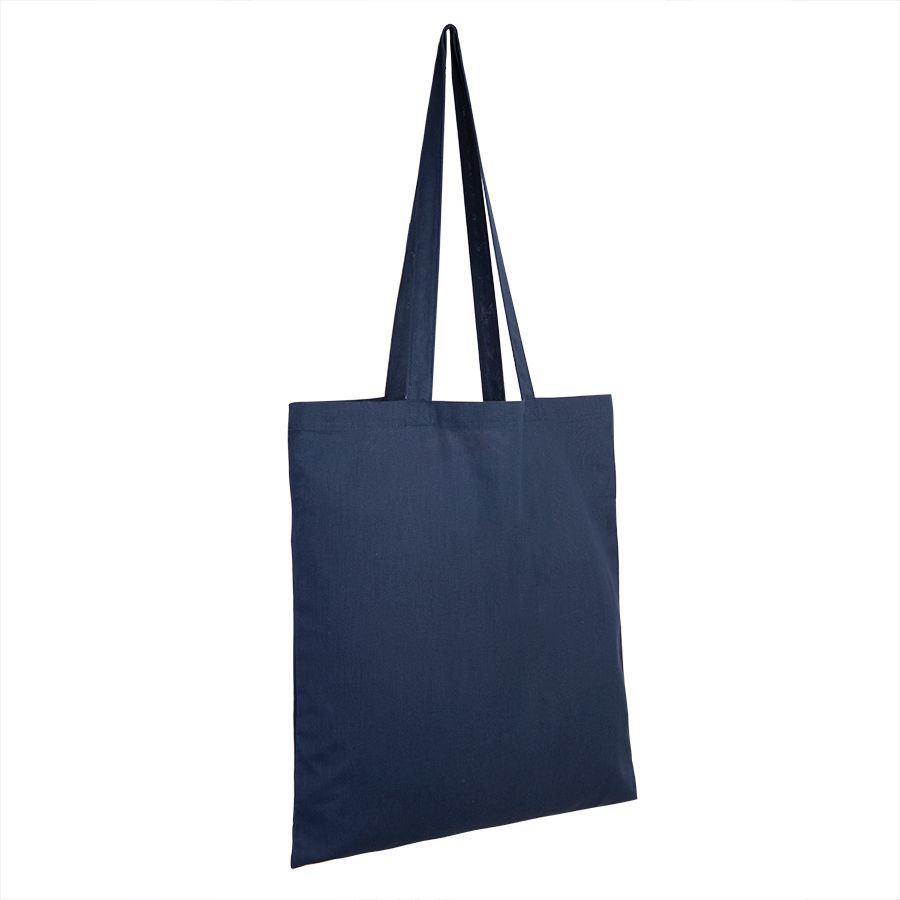 Сумка шоппер хлопковый ECO 116 темно-серый - фото 9