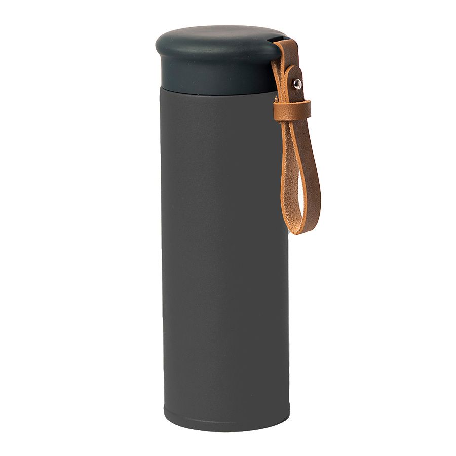 Термос вакуумный STRIPE, 450 мл, черный - фото 11