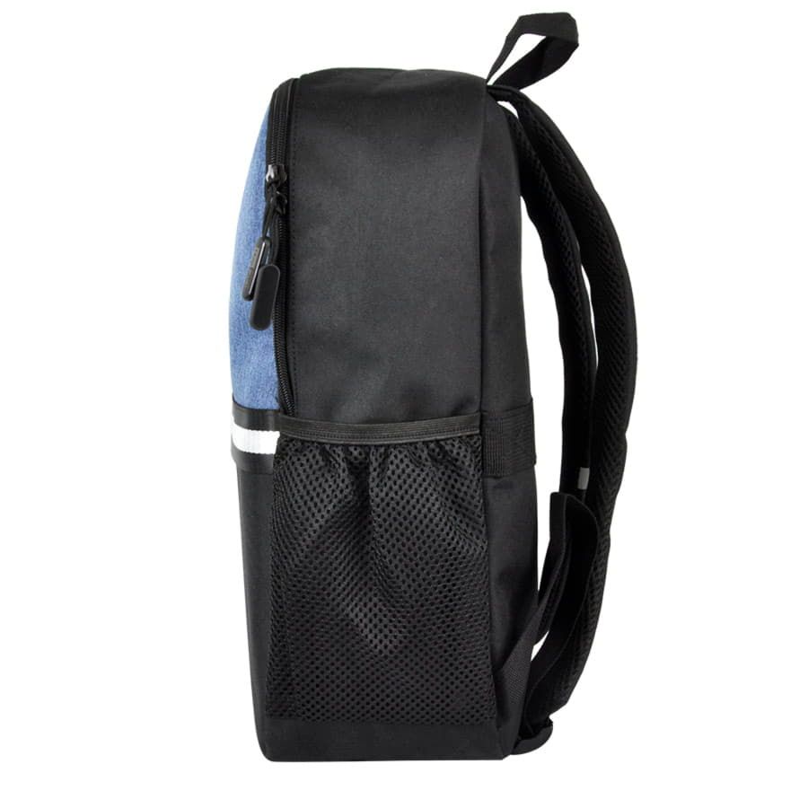 Рюкзак водостойкий Cool синий/чёрный 43 x 30 x 13 см 100% полиэстер 300 D серый черный - фото 13