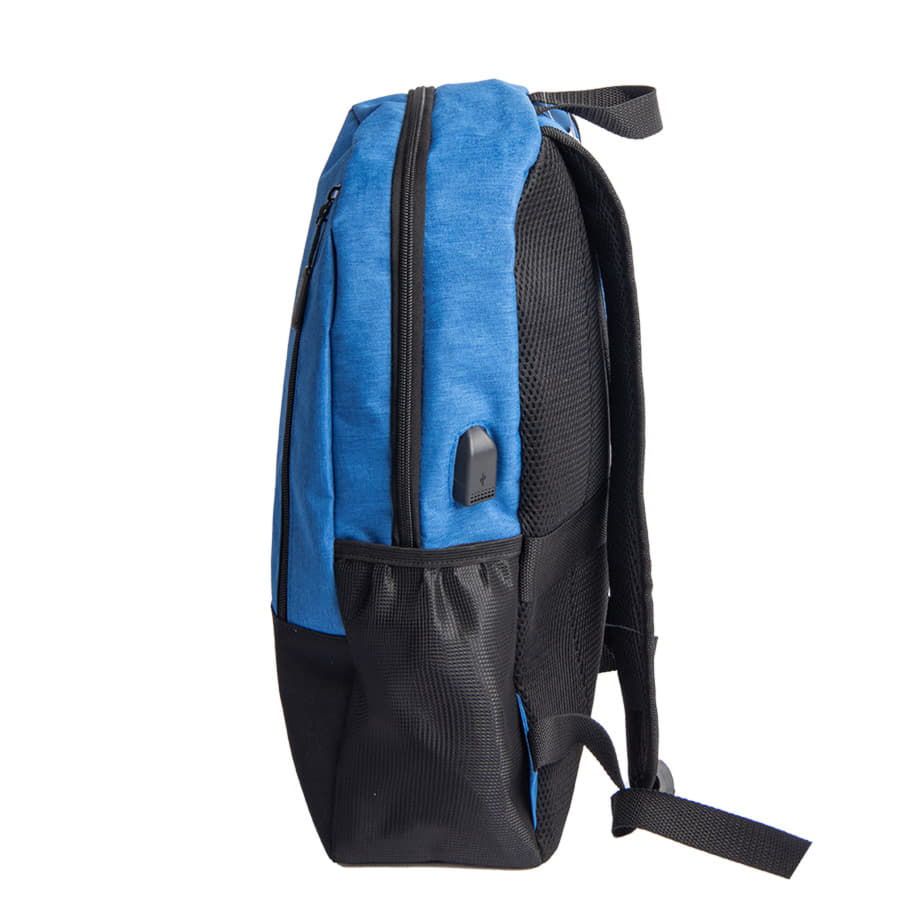Рюкзак водостойкий PULL т.синий/чёрный 45 x 28 x 11 см 100% полиэстер 300D+600D синий черный - фото 2