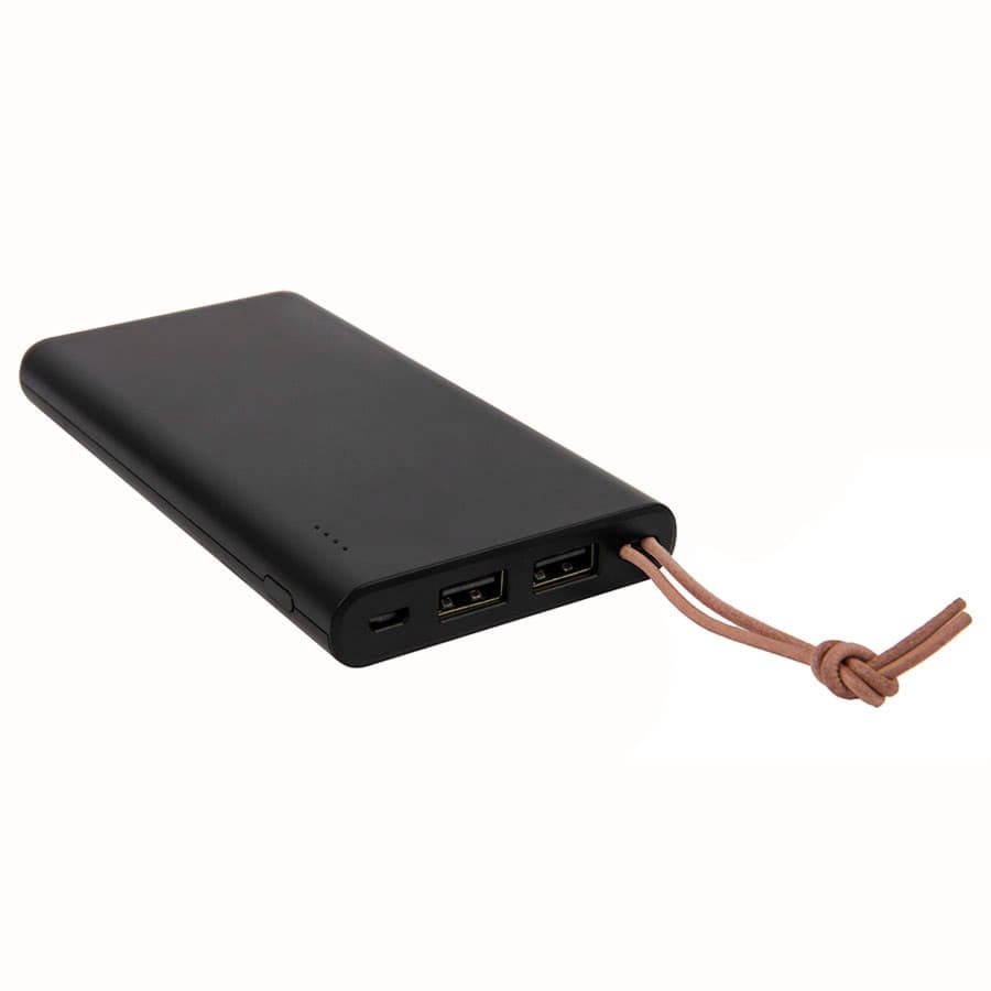 Универсальное зарядное устройство STRAP 10000mAh черный - фото 2