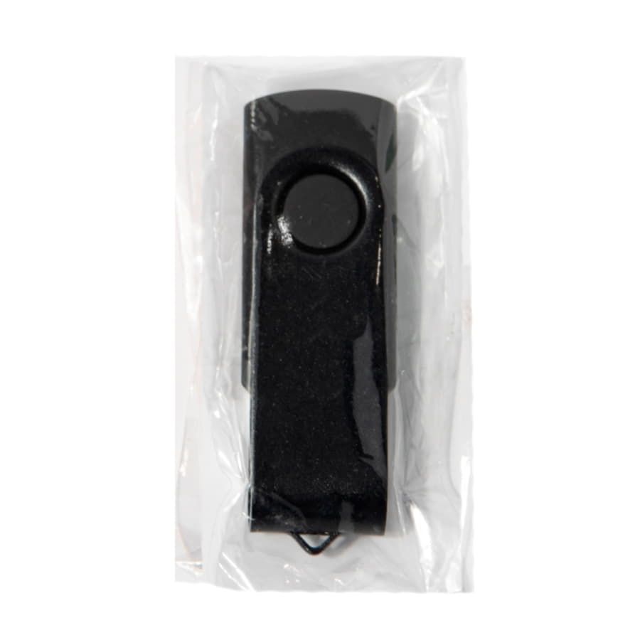 USB flash-карта DOT 8Гб черный 5,8х2х1,1см пластик металл - фото 3