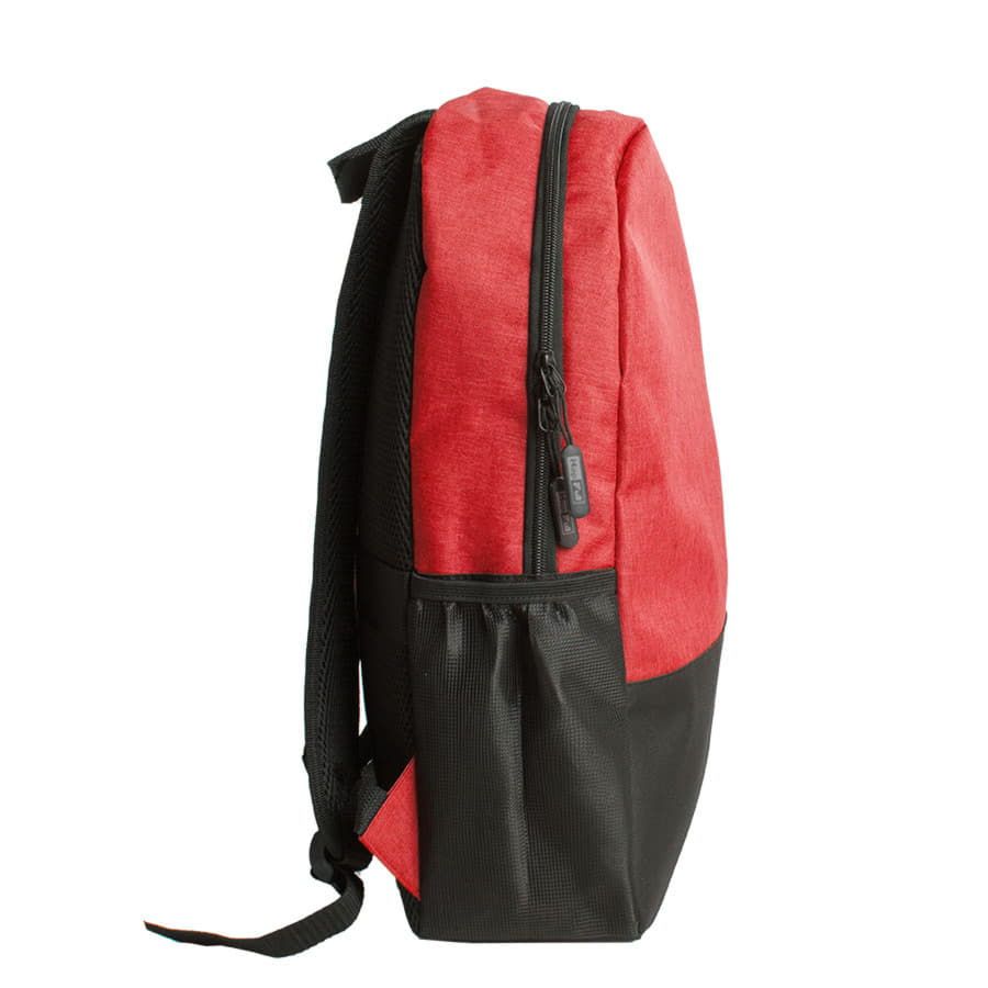 Рюкзак водостойкий PULL т.синий/чёрный 45 x 28 x 11 см 100% полиэстер 300D+600D красный черный - фото 3