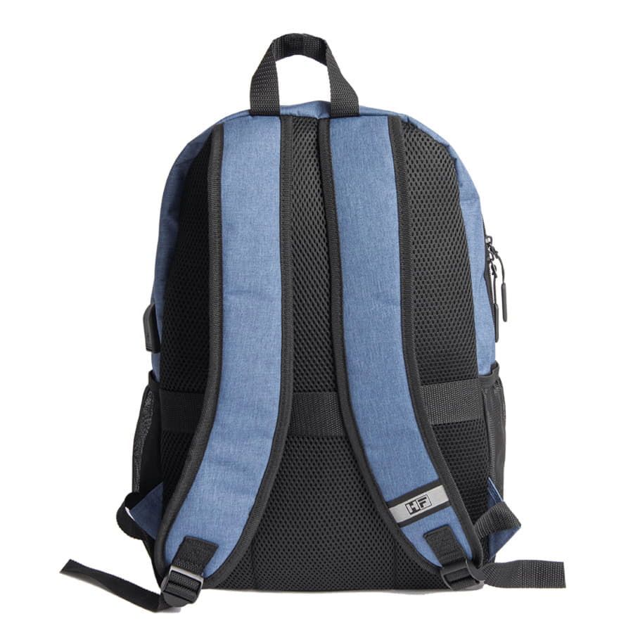 Рюкзак водостойкий PULL т.синий/чёрный 45 x 28 x 11 см 100% полиэстер 300D+600D темно-синий черный - фото 4
