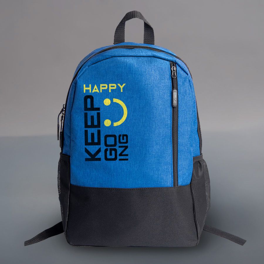 Рюкзак водостойкий PULL т.синий/чёрный 45 x 28 x 11 см 100% полиэстер 300D+600D синий черный - фото 5