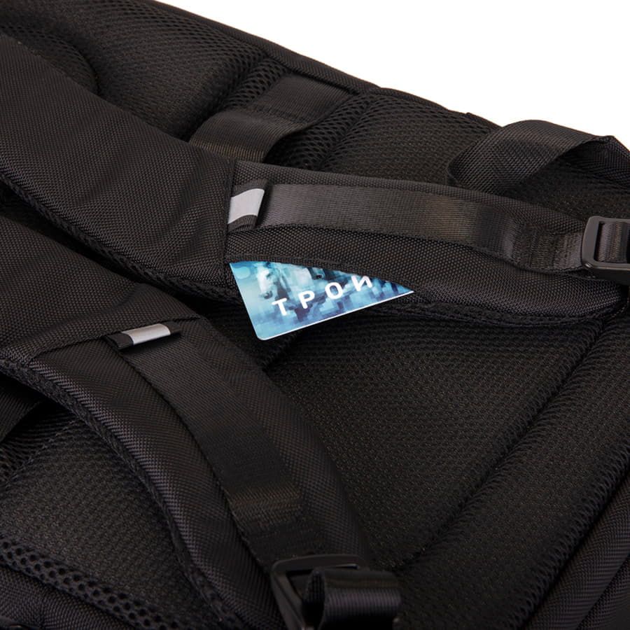 Рюкзак VECTOR c RFID защитой черный - фото 6