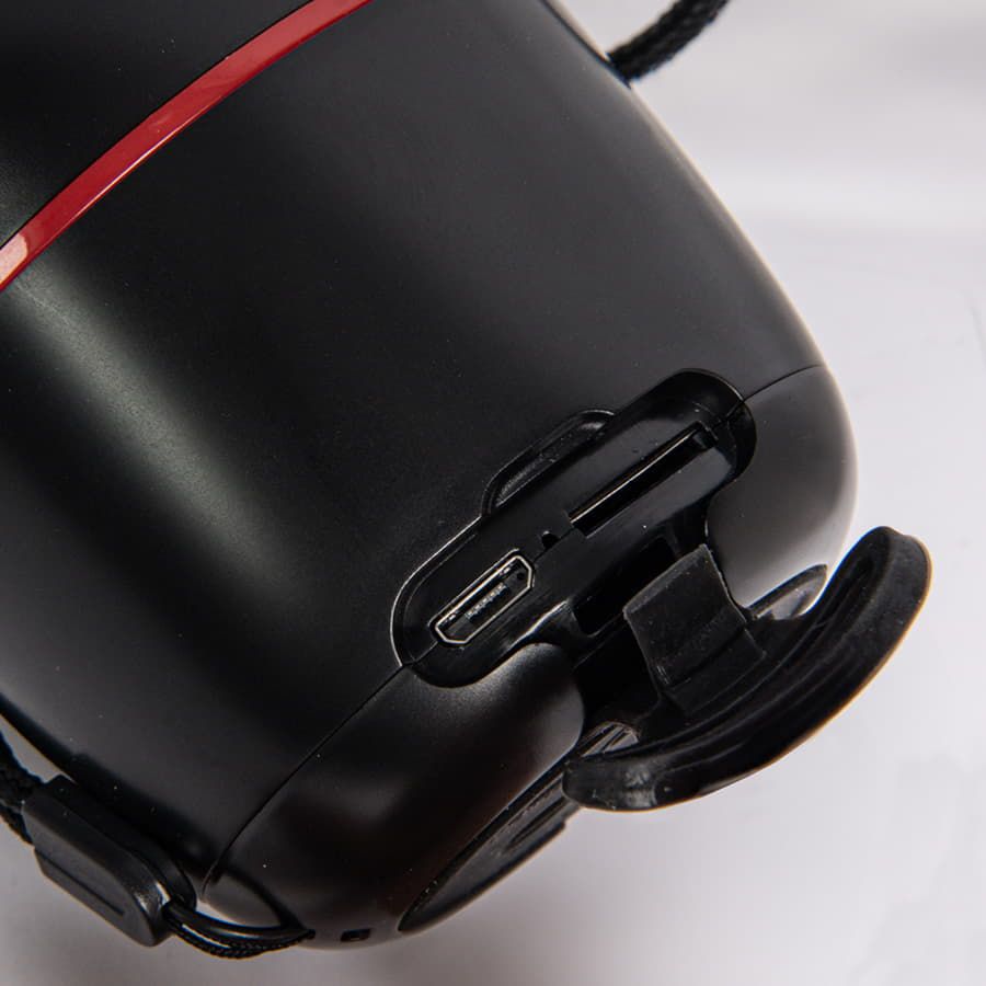 Портативная mini Bluetooth-колонка Sound Burger Bang черный - фото 6